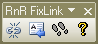 the FixLinks toolbar